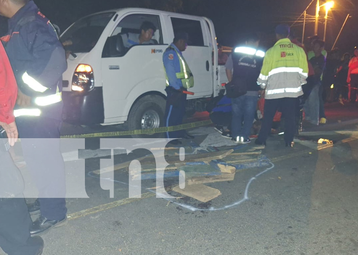 Dos muertos y un herido grave en violento accidente de tránsito en Rivas