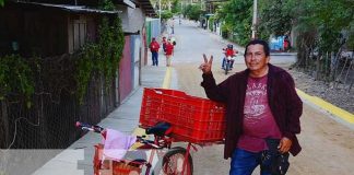 Foto: Familias en el municipio de Somoto disfrutan nuevas calles adoquinadas / TN8