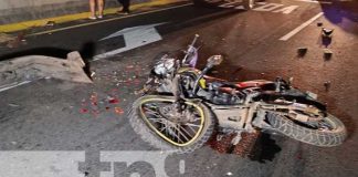 Foto: Mujer pierde la vida tras colisión de motocicleta en Carretera Nueva León/TN8