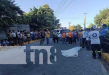 Foto: Dos muertos en un día por accidente vial en Corinto-Chinandega / TN8