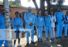 Foto: Brigadistas del MINSA visitan viviendas en Managua / TN8