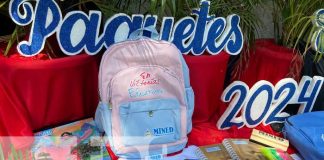 Foto: Entrega de materiales educativos a colegios en Chinandega / TN8