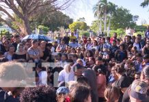 Foto: Velan al joven Dereck Gómez, en Managua / TN8