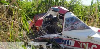 Foto: Accidente con avioneta en El Viejo, Chinandega / TN8