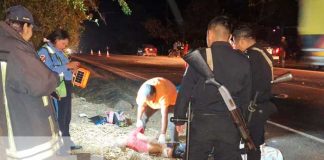 Foto: Motociclista salva su vida gracias al casco en Estelí/TN8