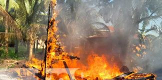 Trágico incendio consume vivienda de madera en Bilwi