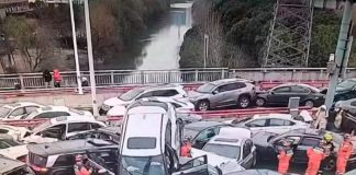 Foto: Brutal accidente en China /cortesía