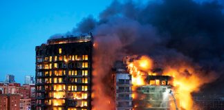 Foto: Incendio en España /cortesía