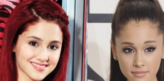 El antes y después de las cirugías de Ariana Grande (Fotos)