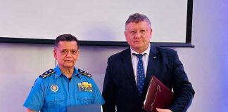 Policía Nacional firma convenio de cooperación con Rusia