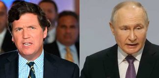 Foto: Entrevista de Tucker Carlson con Vladimir Putin, presidente de Rusia