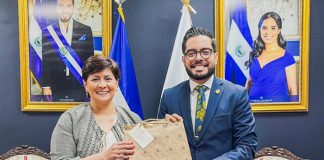 Foto:Nicaragua sostiene fraternal encuentro con la Ministra de Cultura de El Salvador/Cortesía