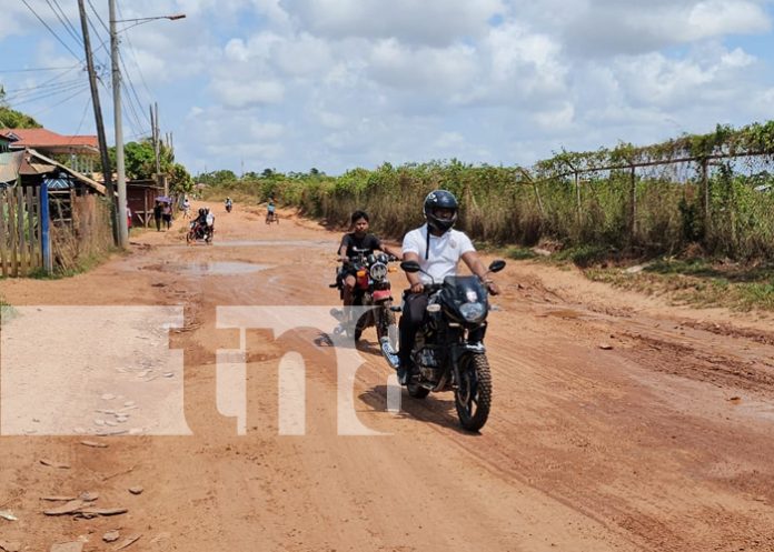 Foto: Proyecto vial en Bilwi: Calle principal del barrio El Caminante será renovada/TN8