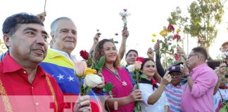 Foto: Managua y Nandaime rinden homenaje al Comandante Hugo Chávez Frías/TN8