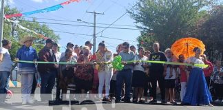 Foto: Inversión vial en el barrio Rigoberto López Pérez, Managua / TN8