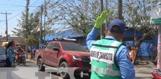 Policía Nacional al pie del cañón en Rivas