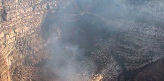 Foto: Actividad desde el Volcán Masaya