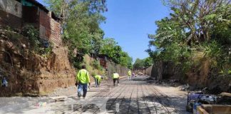 Foto: Revestimiento del 60% de cauce en Waspán Norte, Managua / TN8