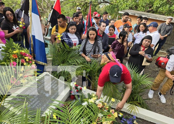 Foto: Matagalpa rindió homenaje a Benjamín Linder a sus 37 años del paso a la inmortalidad/TN8