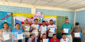 Foto: Jóvenes y adultos de Chinandega reciben cursos para emprender y prosperar/TN8