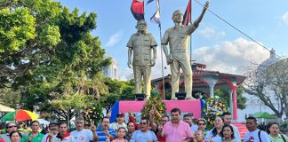 Foto:Matagalpa rinde homenaje al Comandante Tomás Borge /Cortesía