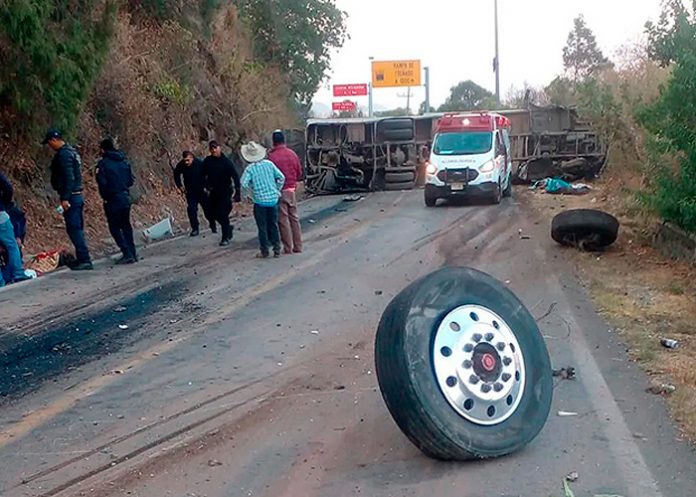 Foto: Fatal accidente en México /cortesía