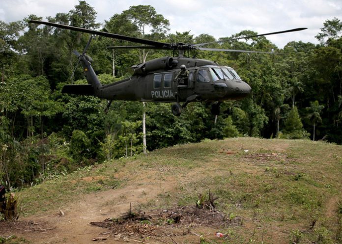 Accidente de helicóptero del Ejército de Colombia