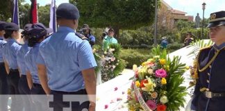 Foto: Homenaje de la Policía Nacional al Comandante Tomás Borge / TN8