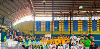 Foto: Mini Voleibol anima a la juventud en Managua /TN8