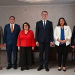 Foto: Alcaldesa Reyna Rueda fortalece lazos con Minsk, Belarús, mediante firma de acuerdos / Cortesía