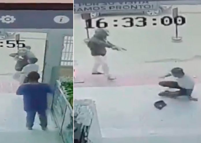 Foto: Aterrador robo en tienda /cortesía