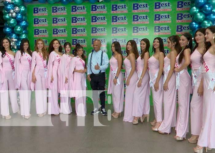 Foto: ¡Miss Teen Nicaragua 2024 visitaron Almacenes Best Brand! / Cortesìa