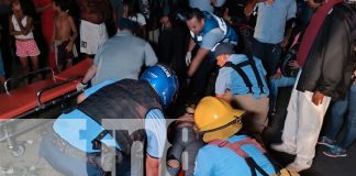 Cámara de seguridad capta choque de motociclistas en Managua (VIDEO)