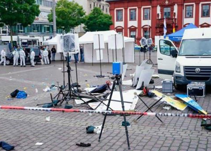 Varios heridos en un ataque con arma blanca en Alemania