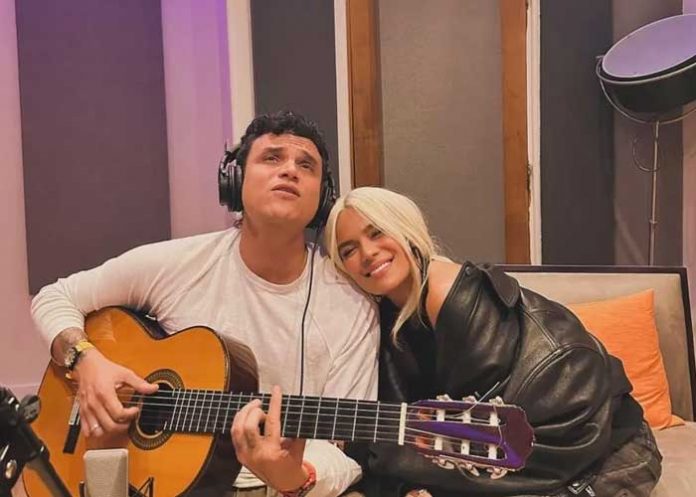 Foto: Sorpresa musical: Karol G y Silvestre Dangond preparan un vallenato juntos / Cortesía