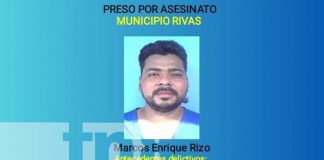 Foto: Detienen a presunto sujeto prófugo de la justicia por el delito de homicidio en Rivas/TN8