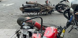 Foto: Dos ciudadanos resultaron con lesiones tras accidente en Juigalpa, Chontales /TN8