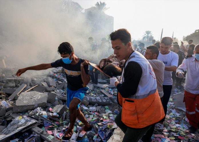 Foto: Masacres en Gaza /cortesía