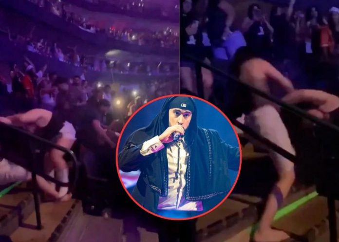 Violenta pelea entre mujeres en concierto de Bad Bunny