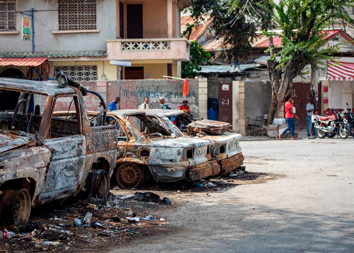 Foto: Haití pide ayuda /cortesía 