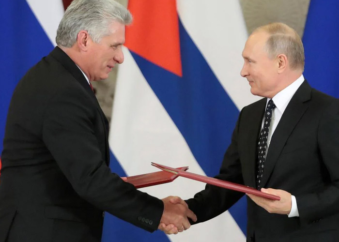 Putin se reúne con Miguel Díaz-Canel