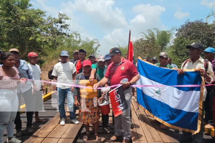 Foto: Rehabilitación del puente Warbantara beneficia a más de 3 mil familias en el Caribe Norte/TN8