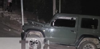 Foto: Conductor en estado de ebriedad causa accidente y se da a la fuga en Matagalpa/TN8