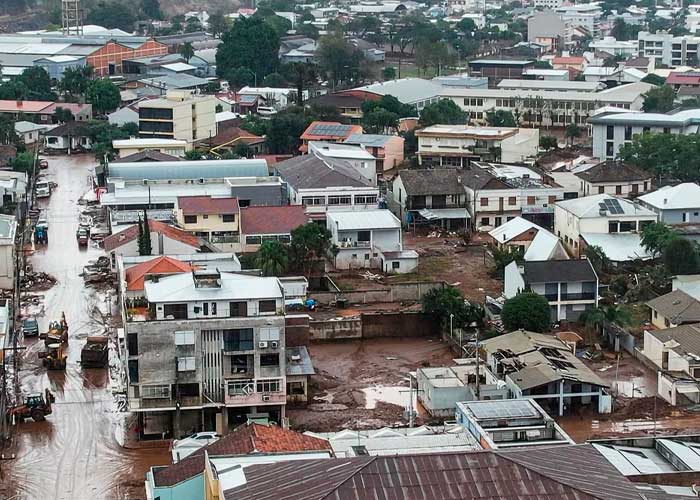 Inundaciones en Brasil podrían empeorar en las próximas horas