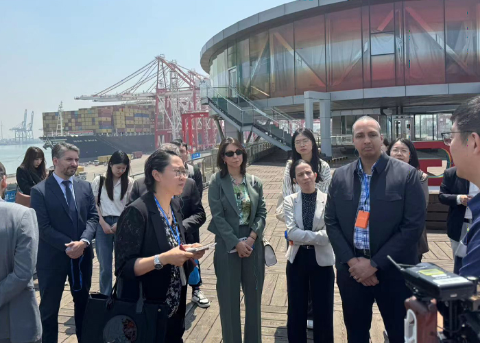 Foto: Delegación Nicaragüense explora tecnologías avanzadas en el Puerto de Tianjin / Cortesía