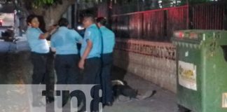 Foto: Encuentran cadáver sin identificación en andén de Montoya, Managua/TN8