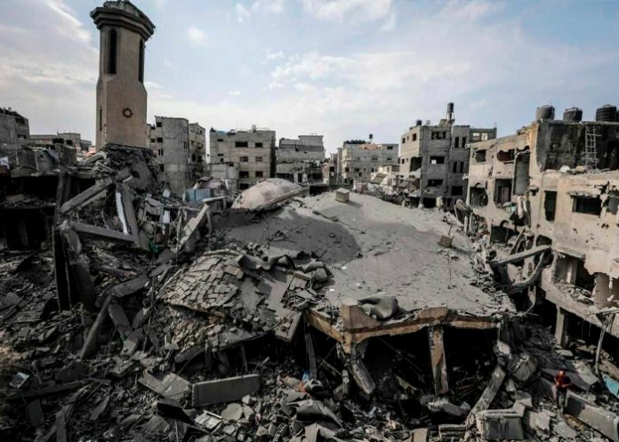 Foto: Gaza bajo asedio /cortesía