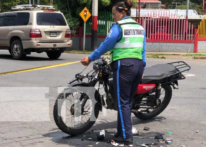 Foto: Motos ocupadas por conductores ebrios en Nicaragua / TN8