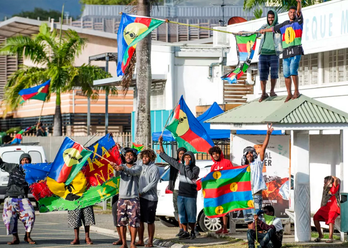 Foto: Violencia en Nueva Caledonia Francia /cortesía 