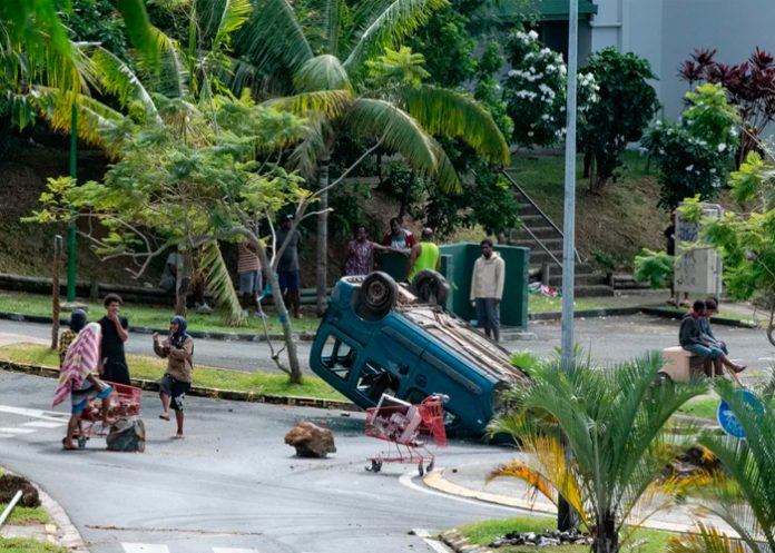 Foto: Violencia en Nueva Caledonia /cortesía